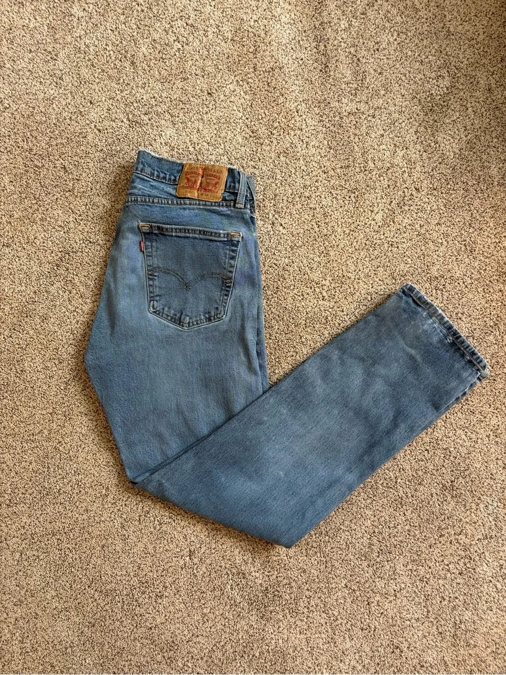 Levi’s 505 Regular Fit Jeans Medium Wash Blue Size 34x32